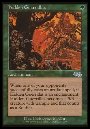 Saga d\'Urza - Francs-tireurs cachés