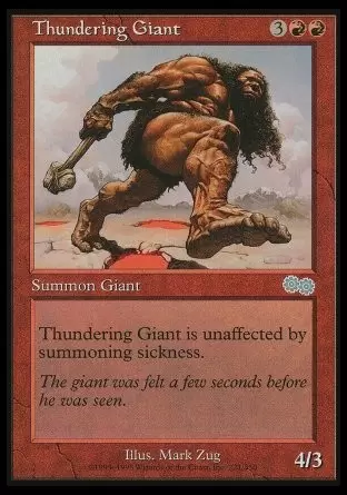 Saga d\'Urza - Géant fulminant