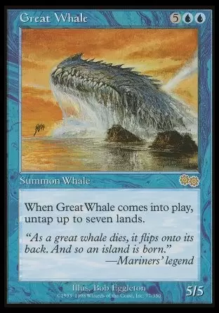 Saga d\'Urza - Grande baleine