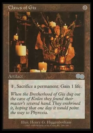 Saga d\'Urza - Griffes de Gix