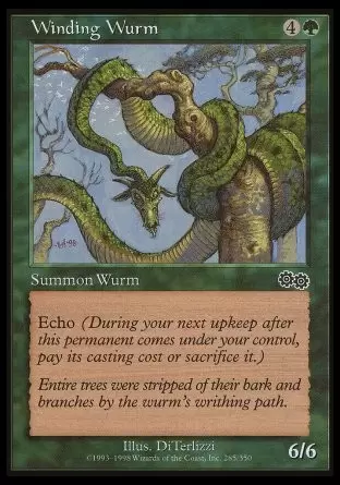 Saga d\'Urza - Guivre serpentante