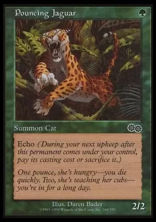 Saga d\'Urza - Jaguar bondissant