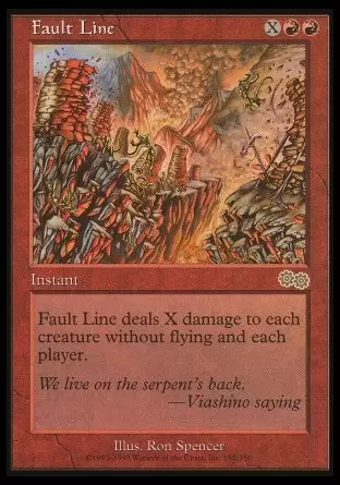 Saga d\'Urza - Ligne de faille