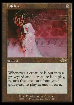 Saga d\'Urza - Ligne de vie