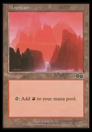 Saga d\'Urza - Montagne