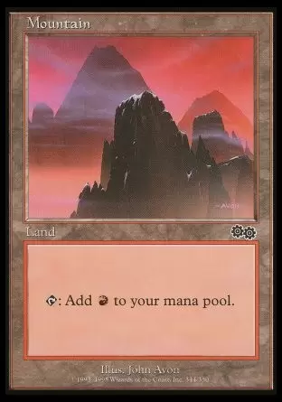 Saga d\'Urza - Montagne