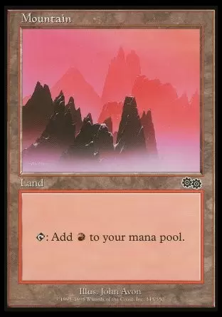 Saga d\'Urza - Montagne