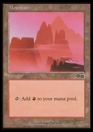 Saga d\'Urza - Montagne