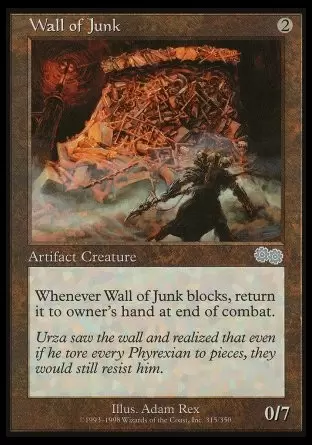 Saga d\'Urza - Mur de ferrailles