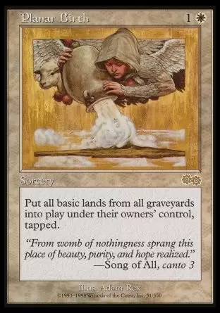 Saga d\'Urza - Naissance d\'un plan