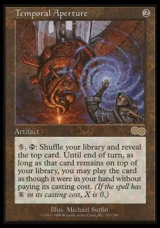 Saga d\'Urza - Ouverture temporelle