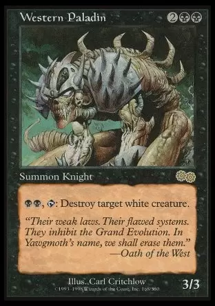 Saga d\'Urza - Paladin de l\'Ouest