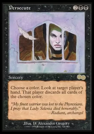 Saga d\'Urza - Persécution