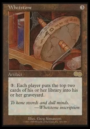 Saga d\'Urza - Pierre à aiguiser