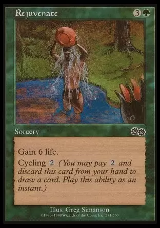 Saga d\'Urza - Rajeunissement