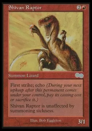 Saga d\'Urza - Raptor shivân