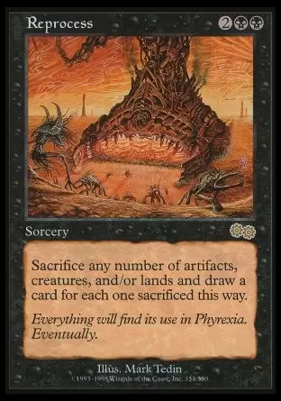 Saga d\'Urza - Retraitement