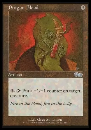 Saga d\'Urza - Sang de dragon