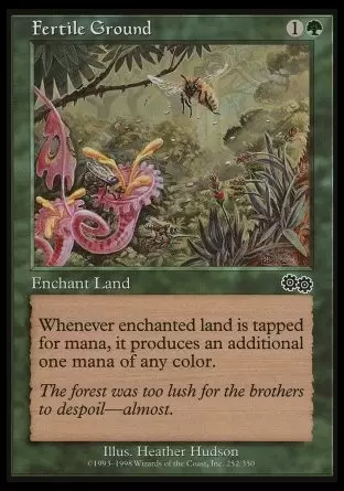 Saga d\'Urza - Terrain fertile