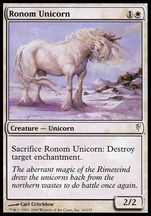Souffle Glaciaire - Licorne de Ronom