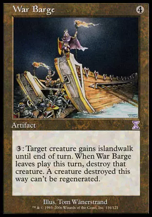 Spirale Temporelle - Barge de guerre