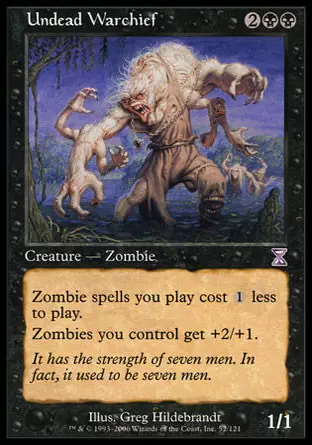 Spirale Temporelle - Chef de guerre mort-vivant