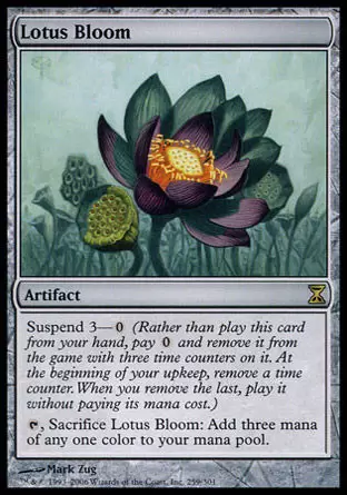 Spirale Temporelle - Floraison de lotus