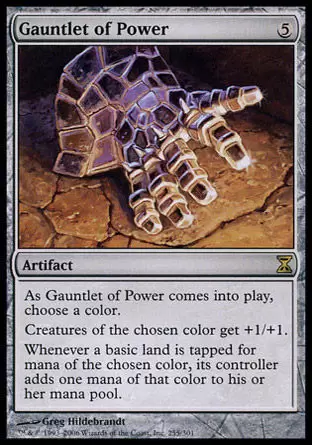 Spirale Temporelle - Gantelet de pouvoir