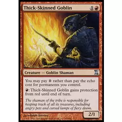 Gobelin à la peau dure