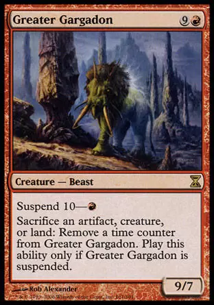 Spirale Temporelle - Grand gargadon