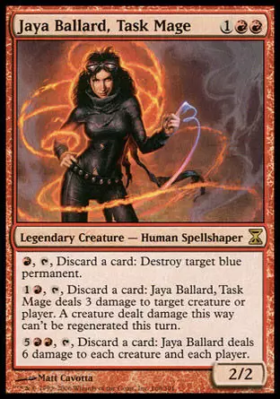 Spirale Temporelle - Jaya Ballard, mage de force