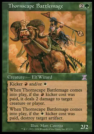 Spirale Temporelle - Mage de bataille spinosophe