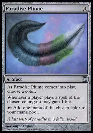 Spirale Temporelle - Panache de paradis