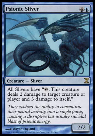 Spirale Temporelle - Slivoïde psionique