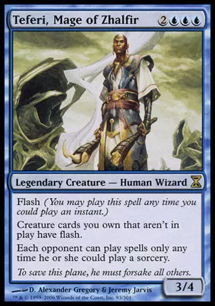 Spirale Temporelle - Téfeiri, mage de Zhalfir