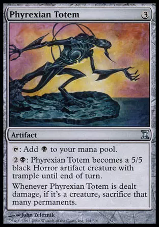 Spirale Temporelle - Totem de Phyrexia