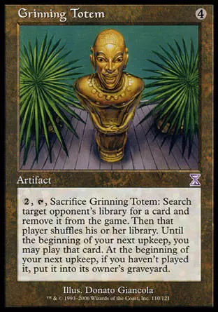 Spirale Temporelle - Totem grimaçant