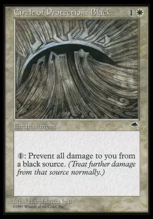 Tempête - Cercle de protection : noir