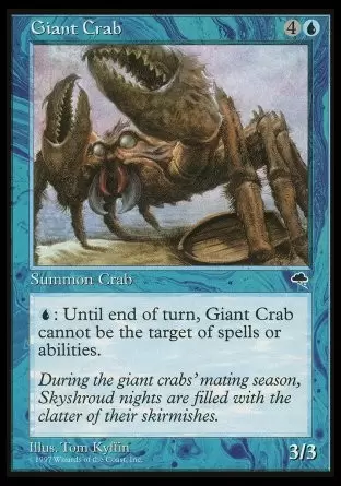 Tempête - Crabe géant