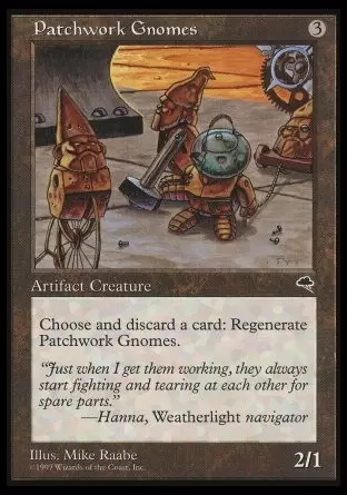 Tempête - Gnomes en patchwork