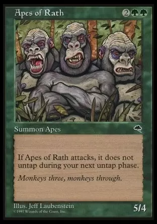 Tempête - Grands singes de Rajh