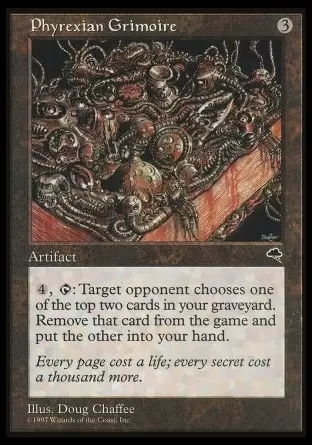 Tempête - Grimoire phyrexian