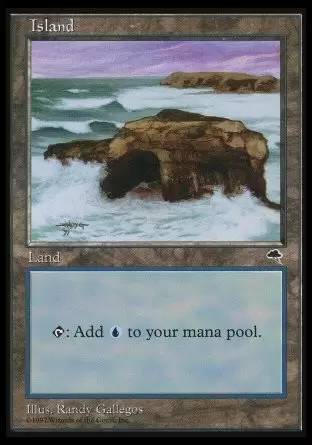 Tempête - Île