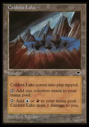 Tempête - Lac de caldeira