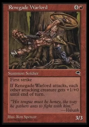Tempête - Seigneur de guerre renégat
