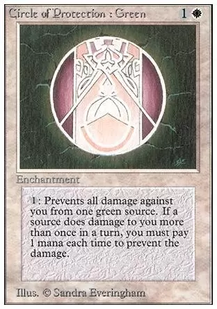 Unlimited - Cercle de protection : vert