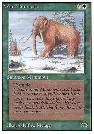 Unlimited - Mammouth de guerre
