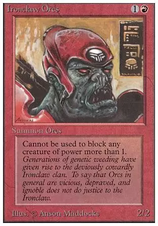 Unlimited - Orques de la Griffe de fer