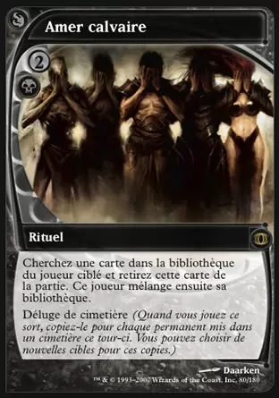 Vision de l\'Avenir (Future Sight) - Amer calvaire