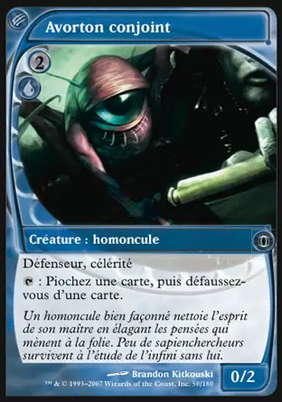 Vision de l\'Avenir (Future Sight) - Avorton conjoint